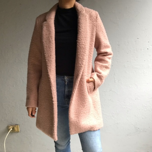 pink midi coat - Picture 2 of 10